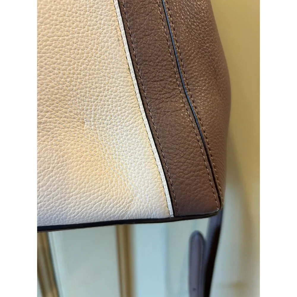 Kate Spade Triple Compartment Leather Satchel - EUC